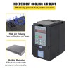 VEVOR VFD Motor Drive 1.5KW VFD Variable Frequency Drive Inverter for Spindle Motor Speed Control 2HP 7A 220-250V (1.5KW 220V)